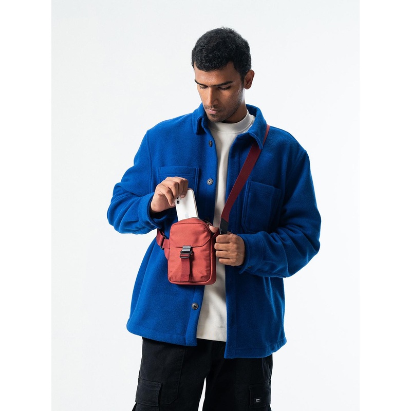 DailyObjects Clay Recycled Cobble Phone Messenger Bag