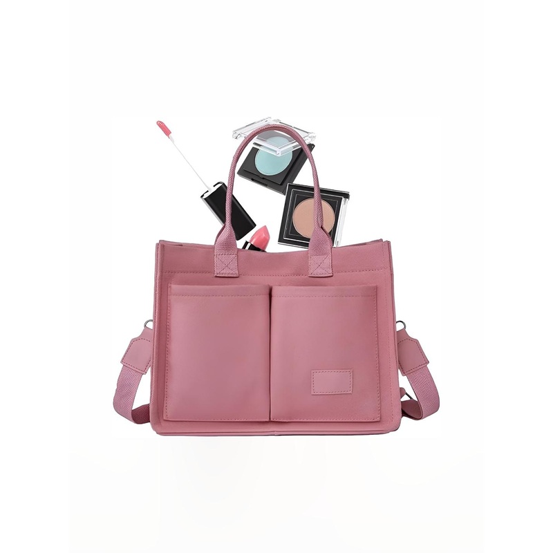 Deoxys Canvas Detachable Sling Strap Tote Bag