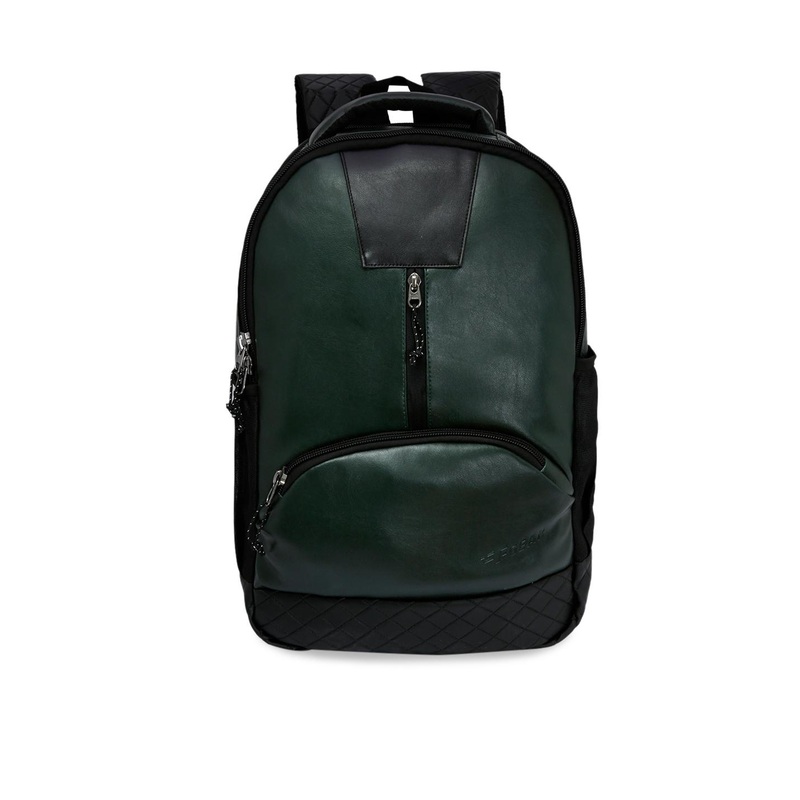 F Gear Unisex Olive Green Solid Backpack