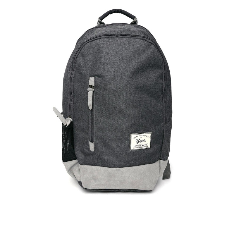 Gear Unisex Grey Waterproof Backpack