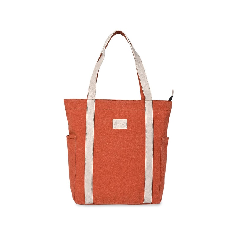 Mona B Oversized Shopper Canvas Tote Bag