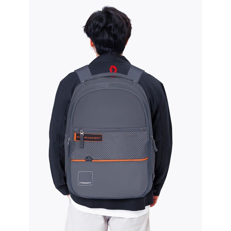 Priority Unisex 18 Inch Solid College Backpack