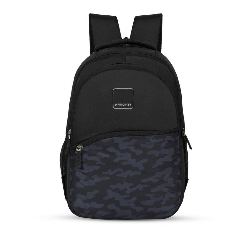 Priority Unisex Camouflage Backpack with Compression Straps