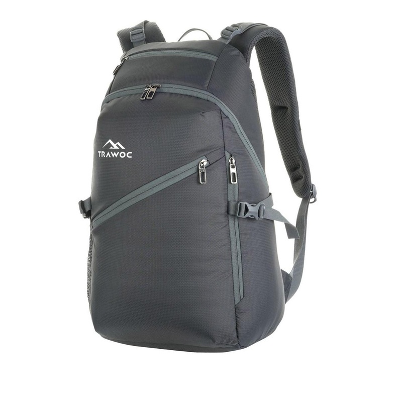 TRAWOC VIPER Unisex Solid 40L Travel Backpack with Laptop Compartment Rain Cover