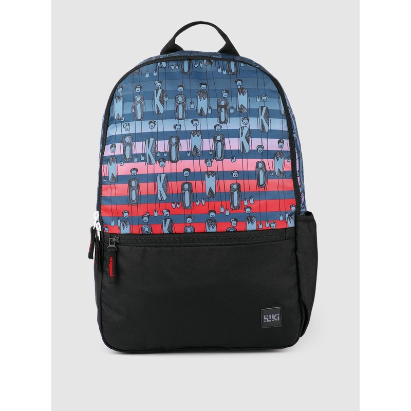 Wildcraft Unisex Black & Blue Blink Backpack