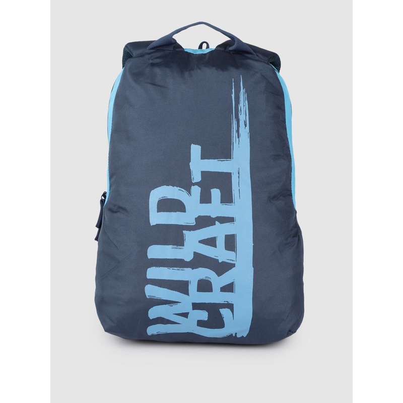 Wildcraft Unisex Blue Brand Logo Print Backpack