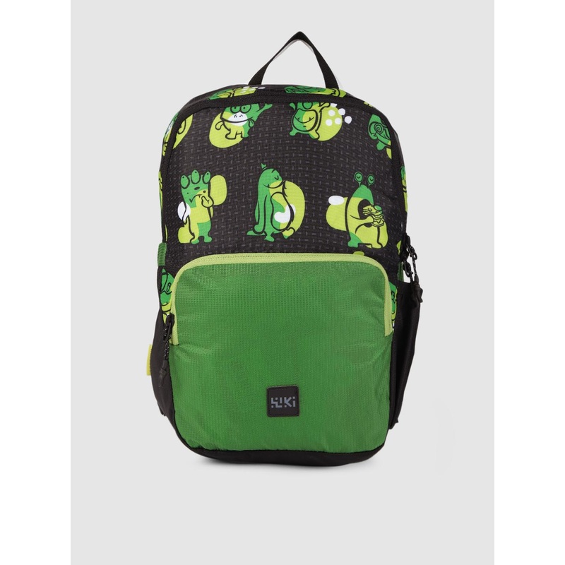 Wildcraft Unisex Green & Black CHAMP 1 Monster Graphic Backpack