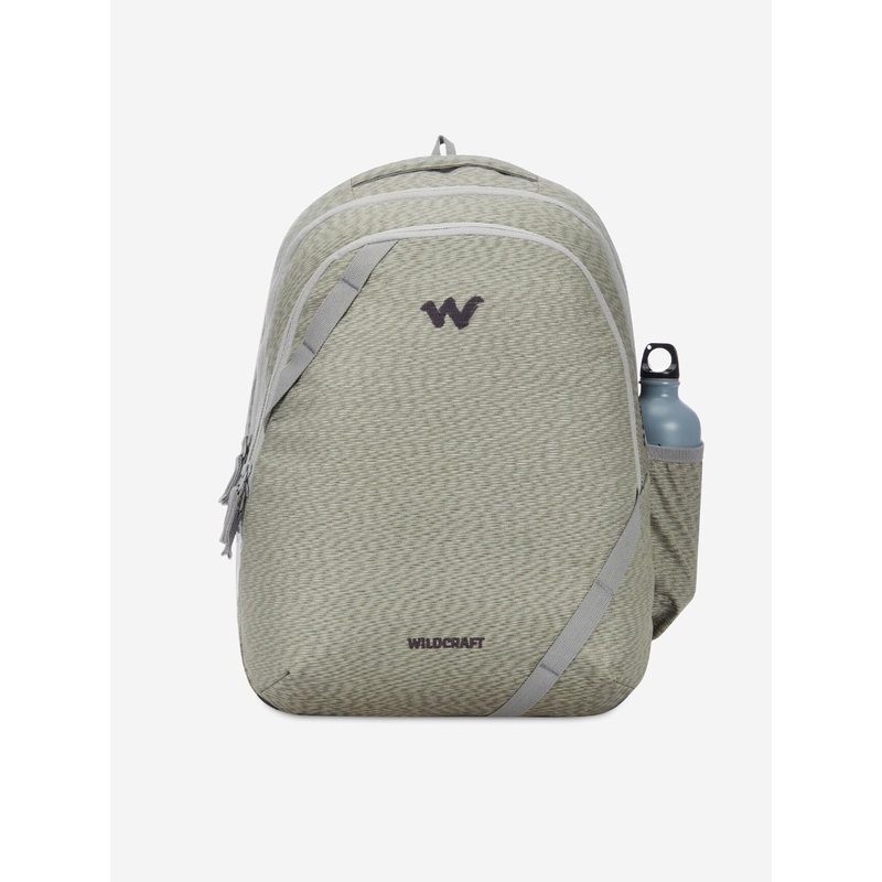 Wildcraft Unisex Grey & Black Backpack