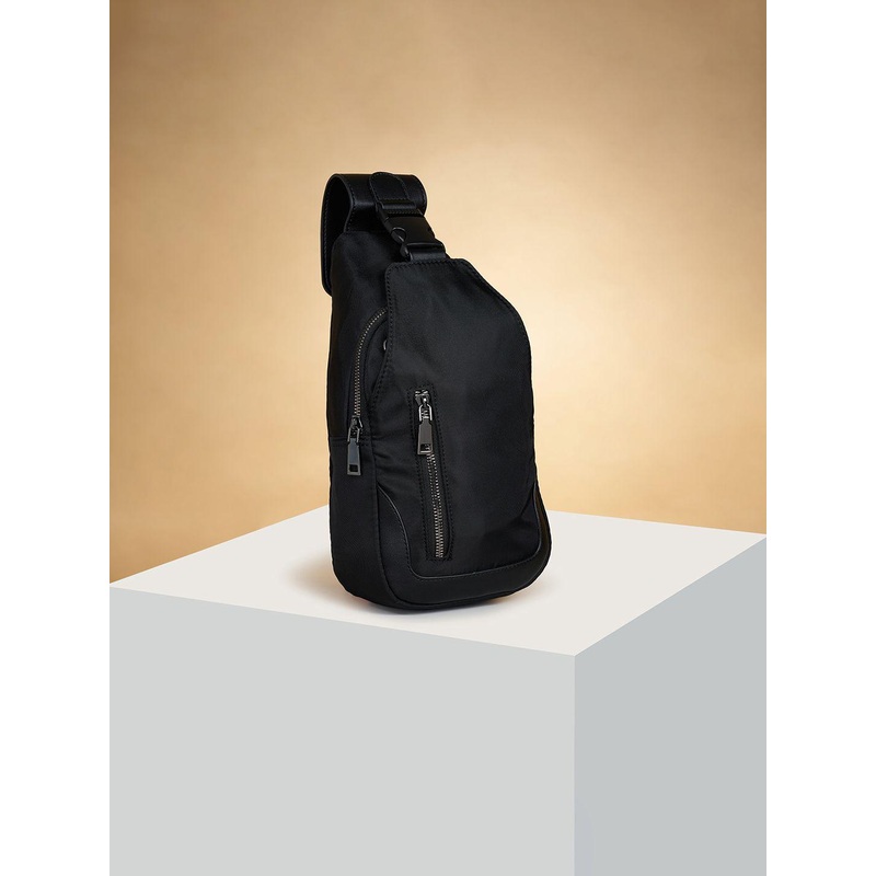 Ajile by Pantaloons Colourblocked Oversized Structured Handheld Bag