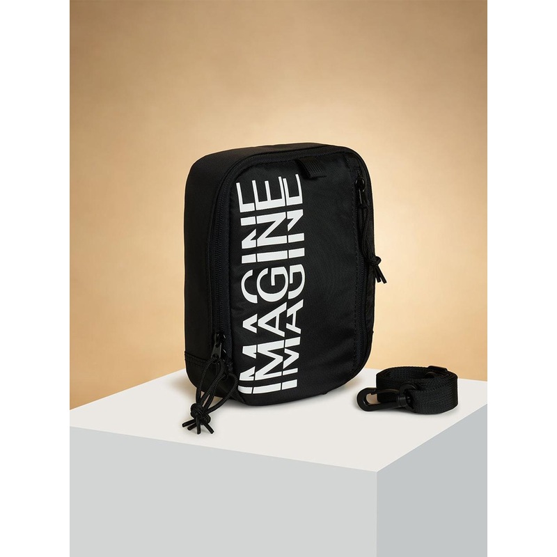 Ajile by Pantaloons Men Printed Messenger Bag