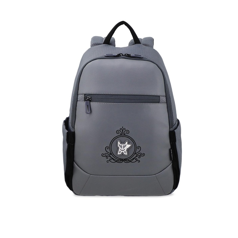 Arctic Fox Unisex Grey Backpacks
