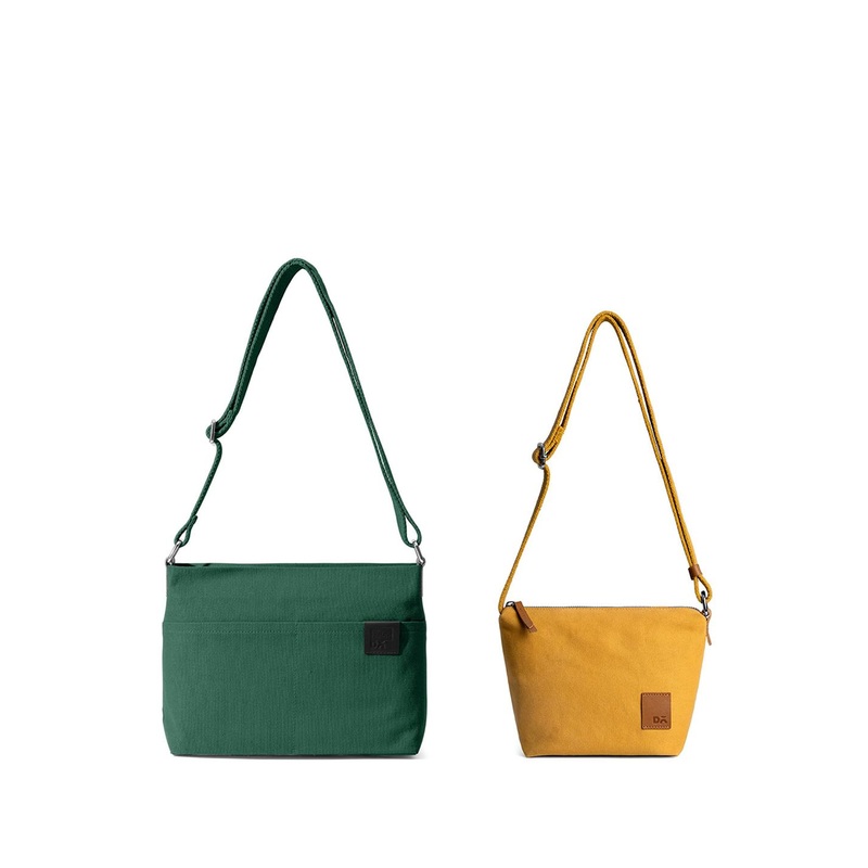 DailyObjects Pack Of 2 Structured Sling Bag with Tasselled
