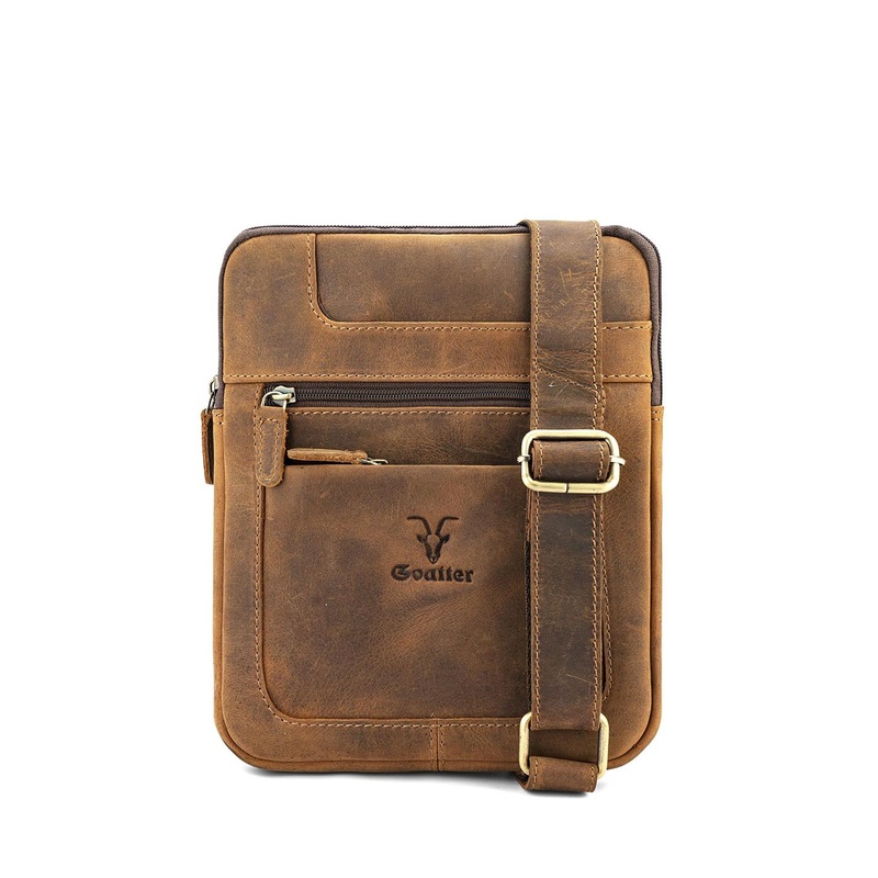 Goatter Women Leather Structured Sling Bag