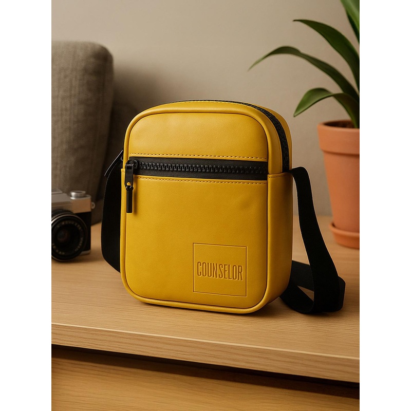 MADBRAG Vegan Leather Crossbody Messenger Bag