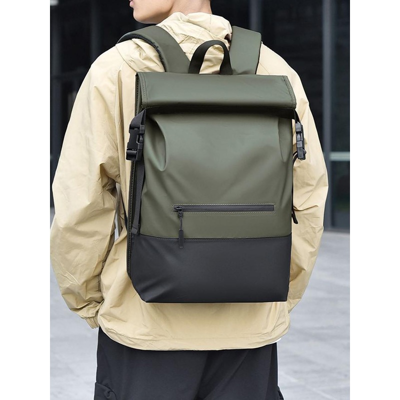 Mast & Harbour Men Colourblocked Padded Backpack