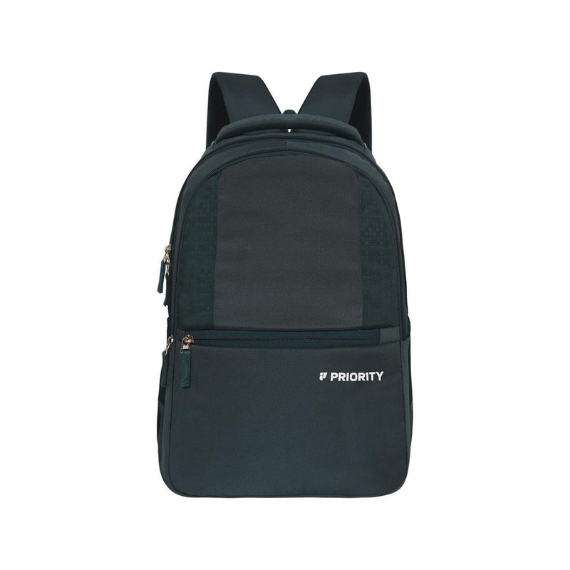 Priority Unisex Solid Laptop Backpack