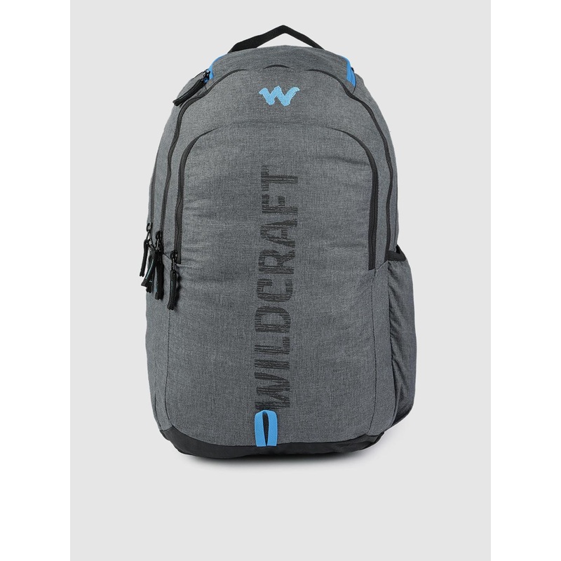 Wildcraft Unisex Grey Spacy Brand Logo Backpack
