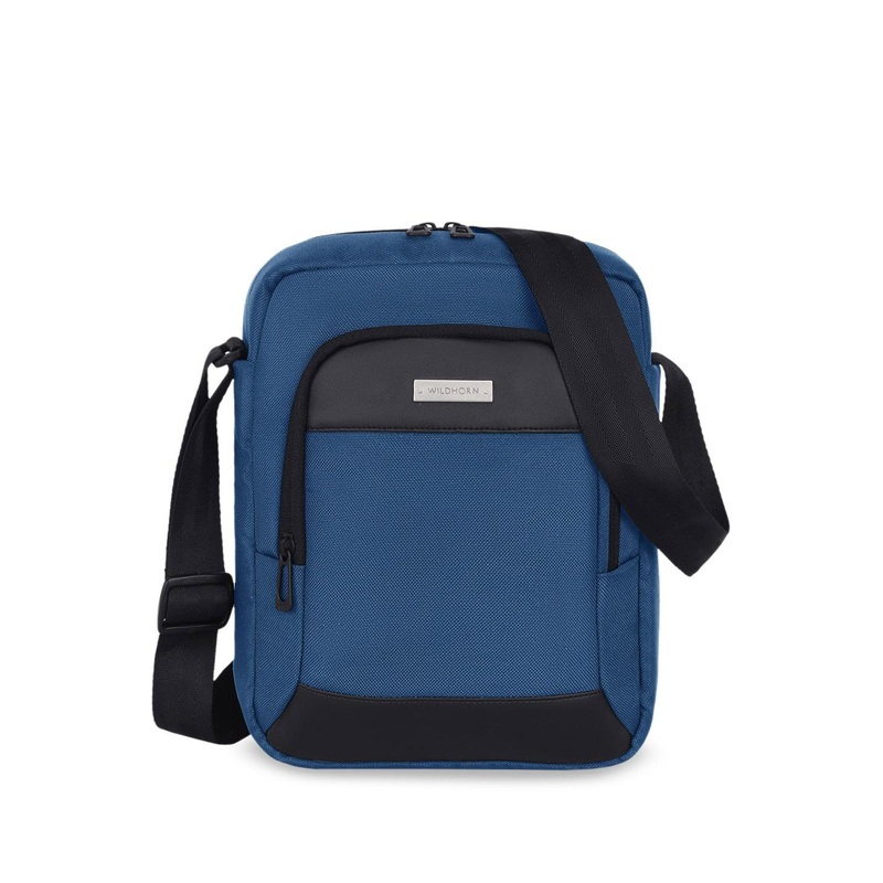 WildHorn Men Colourblocked Structured Crossbody Bag