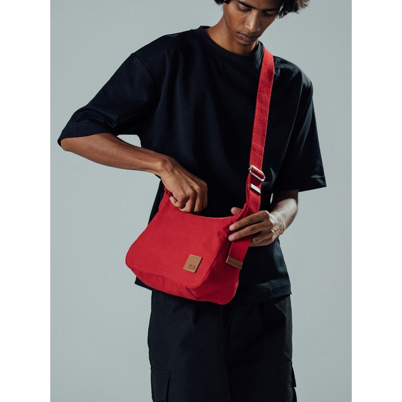 DailyObjects Crimson Red March Regular Crossbody Bag