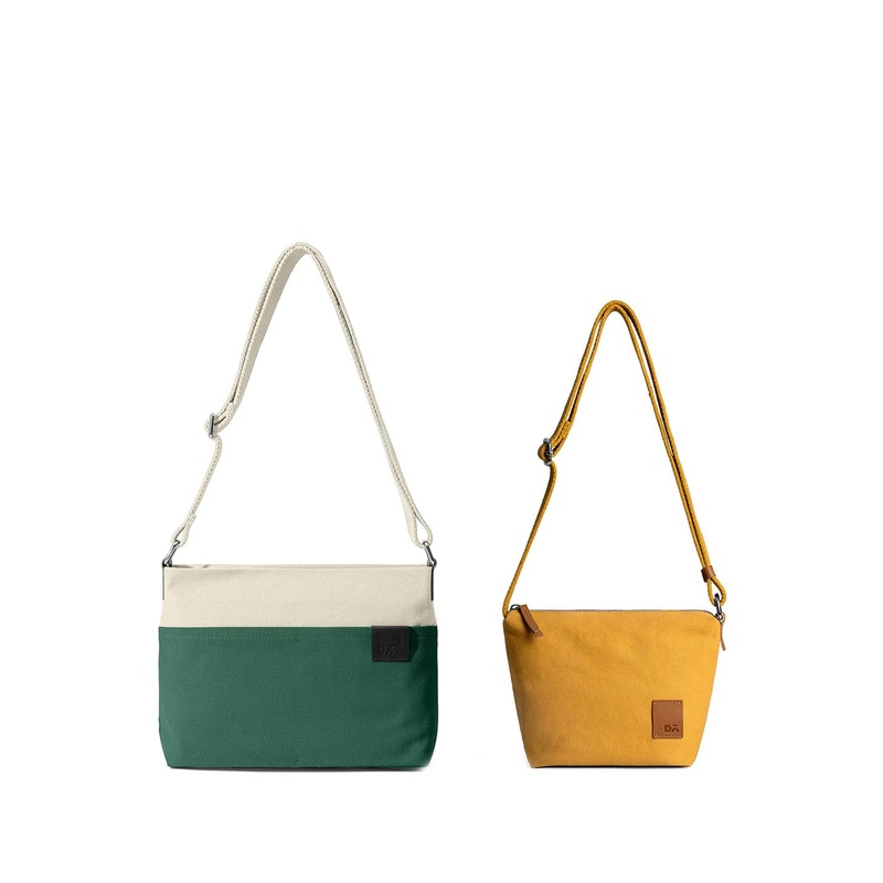 DailyObjects Set Of 2 Structured Cotton Shoulder Bags