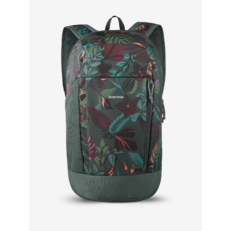 Decathlon QUECHUA – Men Printed 10L Hiking Day Backpack With Bottle Holder