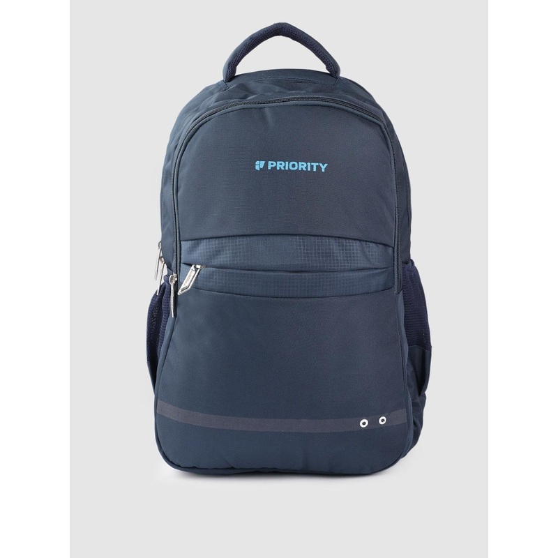 Priority Unisex Brand Logo Detail Laptop Backpack – 42 L