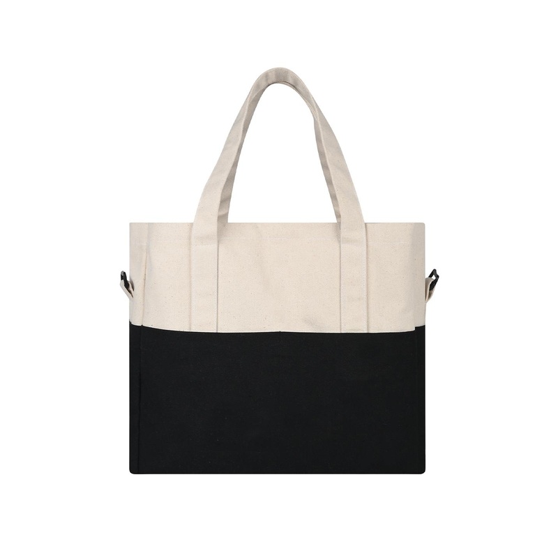 RAK DESIGNS Colourblocked Oversized Shopper Tote Bag