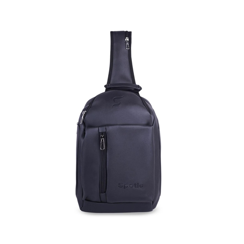 SPOTIC Unisex Solid Crossbody Sling Bag