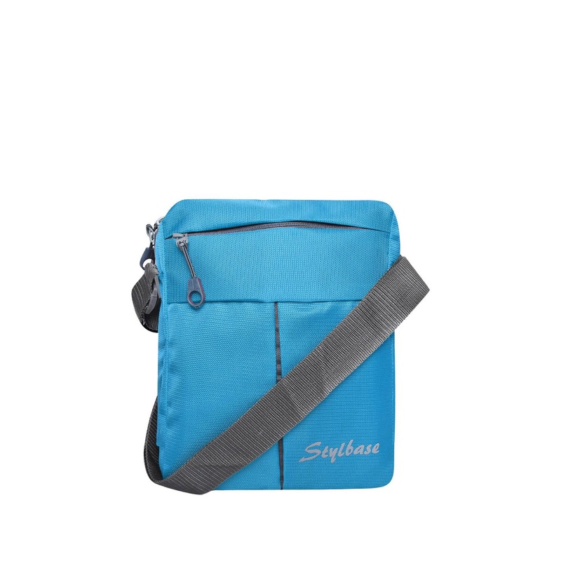Stylbase Men Structured Sling Bag With Tasselled