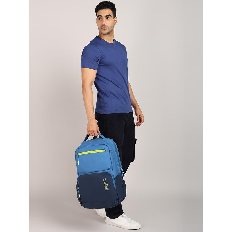 The Roadster Lifestyle Co. Unisex Navy Blue Ergonomic Backpack 30 L