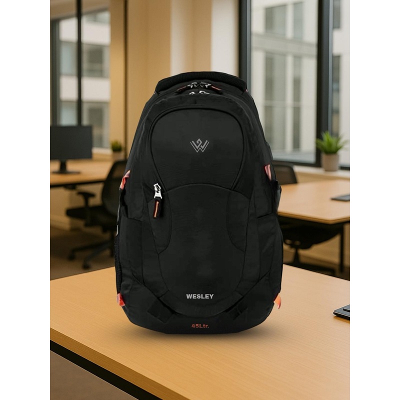 Wesley Unisex Solid Backpack