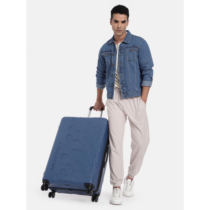 Wildcraft Textured Pyxis Large Trolley Suitcase