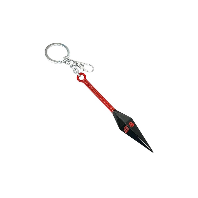 AUGEN Stainless Steel Naruto Spear Textured Key chain