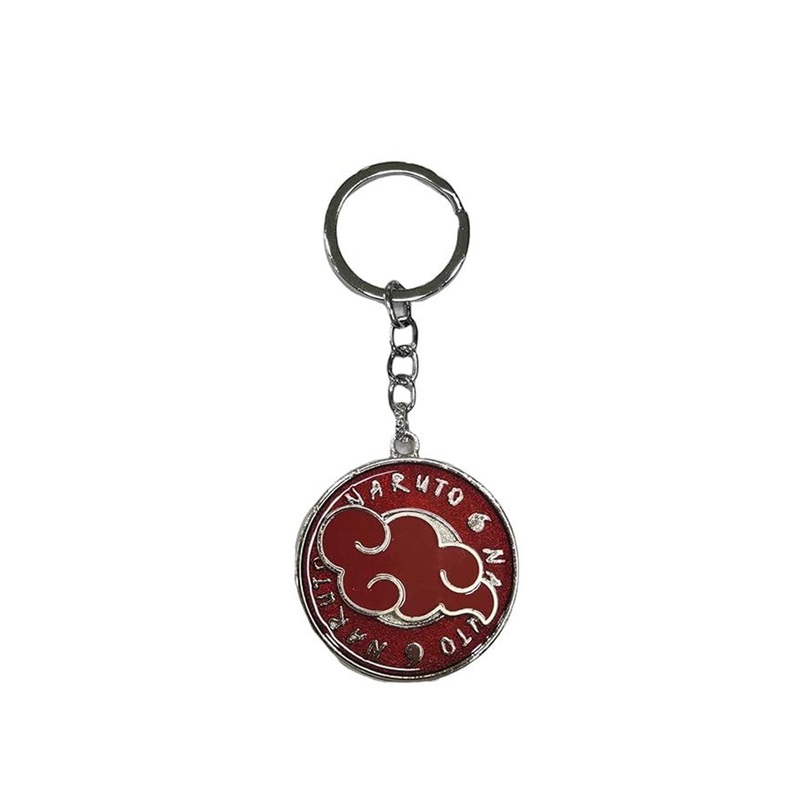 AUGEN Stainless Steel Naruto8 Textured Key chain