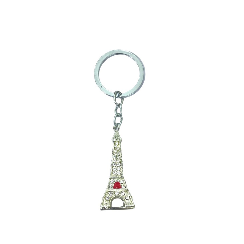 AUGEN Stainless Steel Textured Key chain