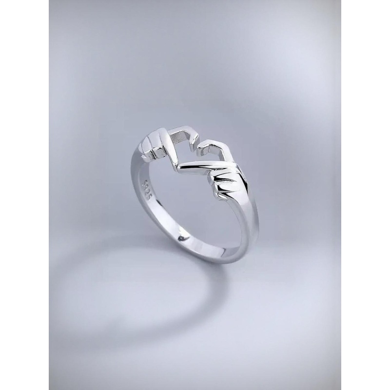 J.S ENTERPRISES Unisex Stainless Steel Minimalist Finger Ring
