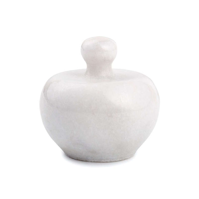 PTR Solid Marble Apple Shaped Paperweight