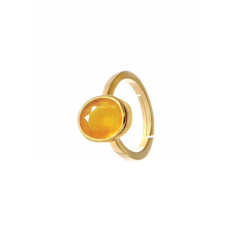 RAVIOUR LIFESTYLE Gold-Plated & Gold Brass Pearls Finger Ring