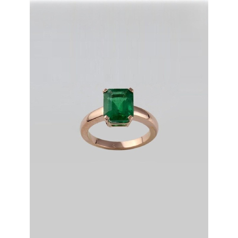 RAVIOUR LIFESTYLE Gold-Plated & Green Brass Pearls Finger Ring