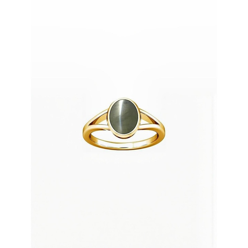 RAVIOUR LIFESTYLE Gold-Plated & Grey Brass Pearls Finger Ring