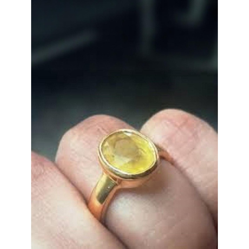 RAVIOUR LIFESTYLE Gold-Plated & Yellow Brass Pearls Finger Ring