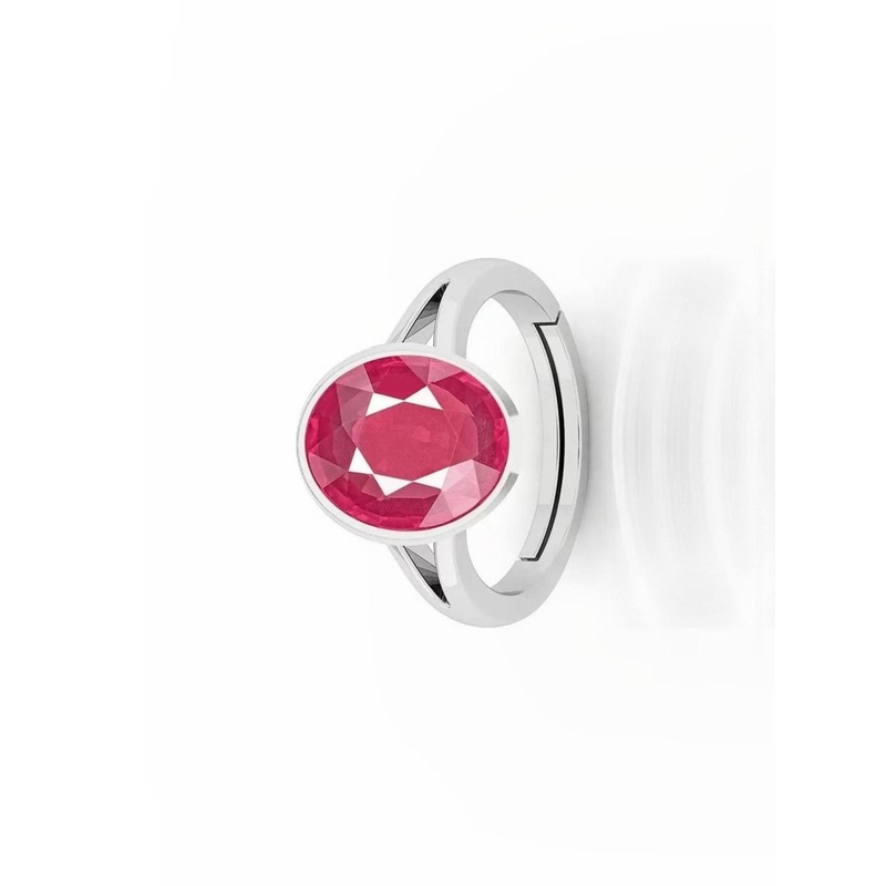 RAVIOUR LIFESTYLE  Red Brass Pearls Finger Ring