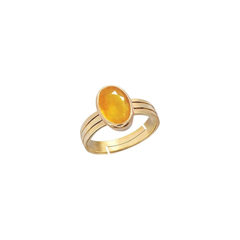 RAVIOUR LIFESTYLE Unisex Gold-Plated & Yellow Brass Pearls Finger Ring