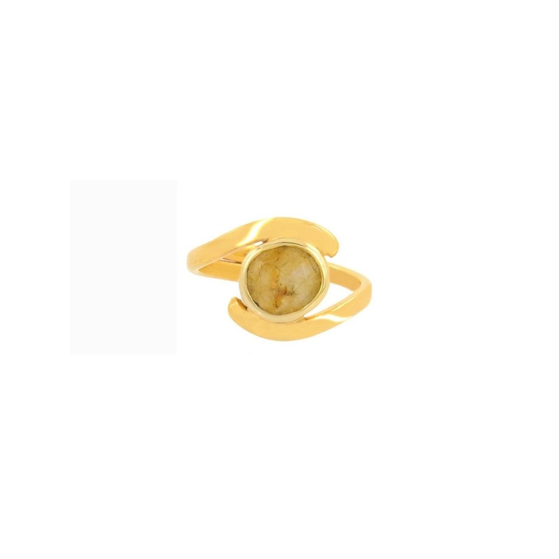 RAVIOUR LIFESTYLE  White Brass Pearls Finger Ring