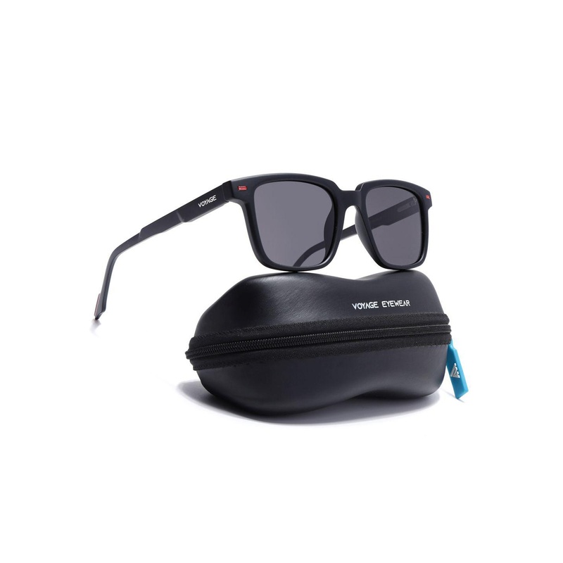 Voyage Unisex Polarised and UV Protected Square Sunglasses SV013PMG7413