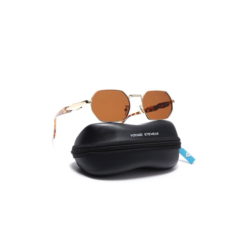Voyage Unisex Rectangle with UV Protected Lens Sunglasses 862MG7388