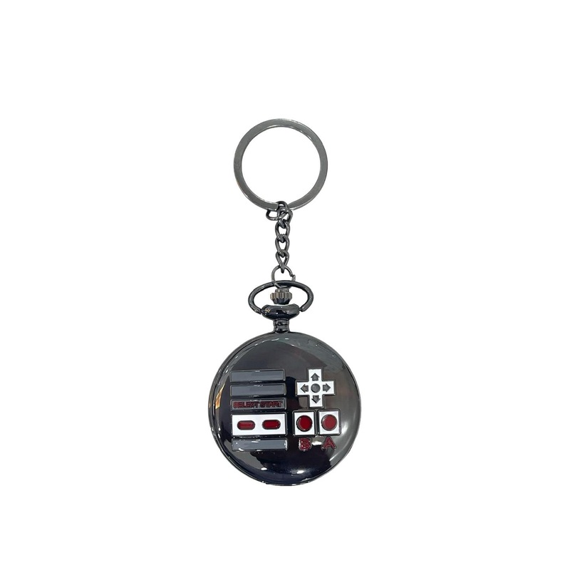 AUGEN Watch & Gaming Remote Textured Metallic Key Chain