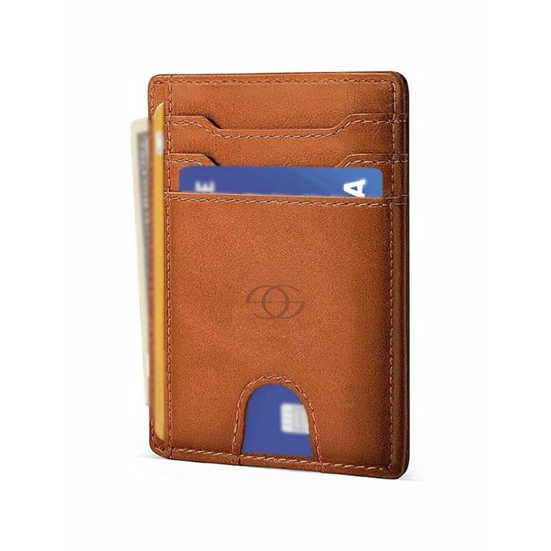 GEO TRENDS Unisex Textured Leather Two Fold Wallet