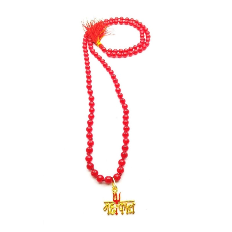 RAVIOUR LIFESTYLE 108 Beads Mala With Pendant