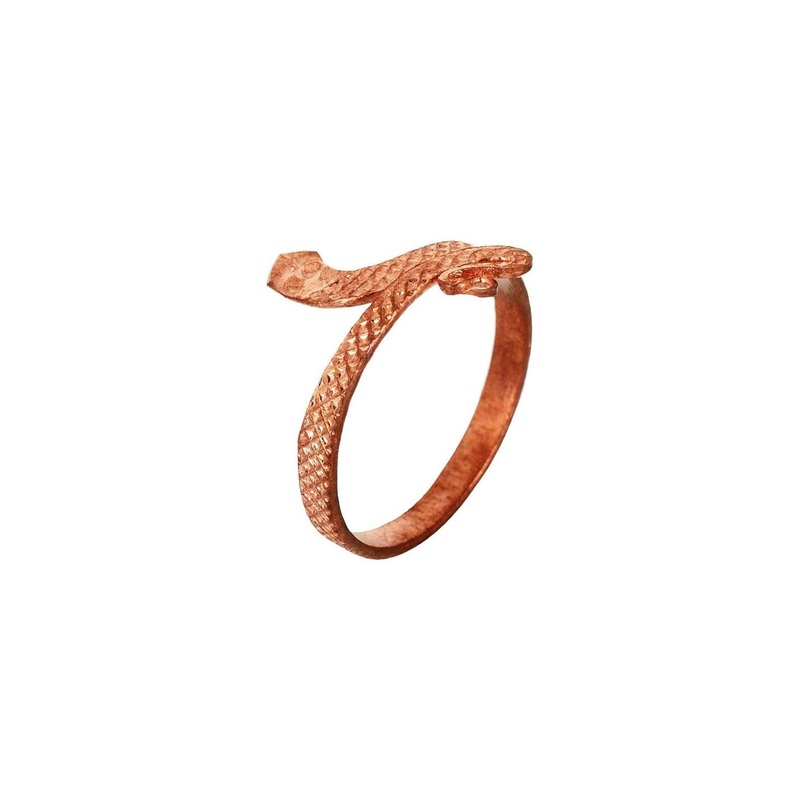 RAVIOUR LIFESTYLE Unisex Copper-Plated Finger Ring